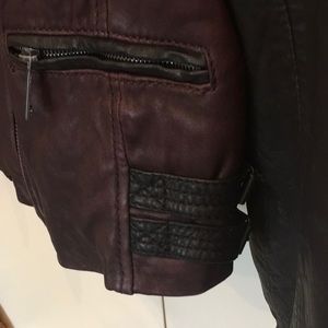 New with tag Michael Kors leather jacket